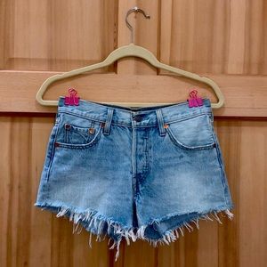 Levi’s denim shorts